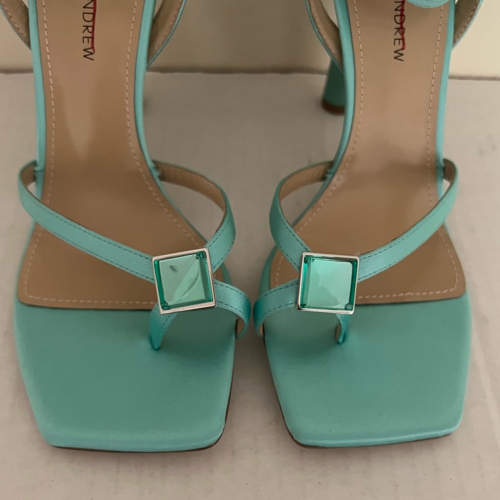 Paul Andrew Crystal & Leather Sandals - Picture 13 of 16